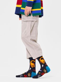 Happy Socks - Unisex Black Scorpio Socks