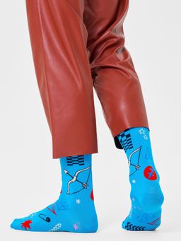 Happy Socks - Unisex Blue Sagittarius Socks