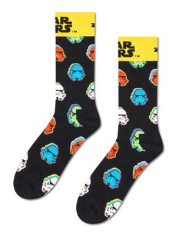 Happy Socks - Unisex Black STAR WARS Stormtrooper Socks