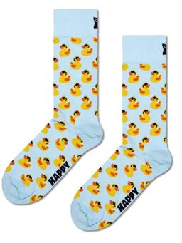 Happy Socks - Unisex Blue Rubber Duck Socks