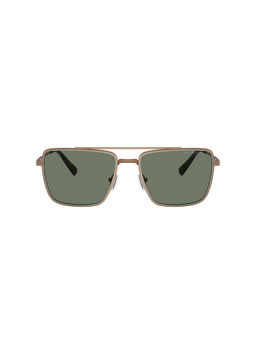Michael Kors - Men UV Protected Green Lens Square Sunglasses - 0MK115418993H58