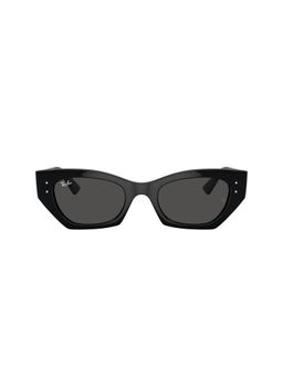 Ray-Ban - Unisex UV Protected Black Lens Irregular Sunglasses - 0RB443066778749
