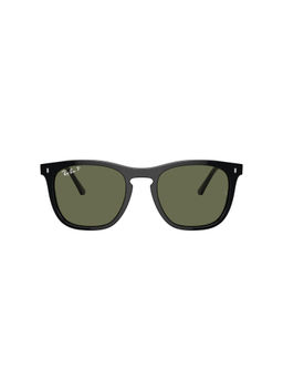 Ray-Ban - Unisex UV Protected Green Lens Square Sunglasses - 0RB2210901/5853