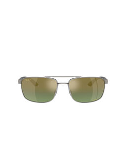 Ray-Ban - Unisex UV Protected Green Lens Rectangle Sunglasses - 0RB3737CH004/6O60