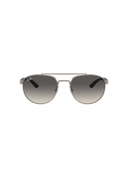 Ray-Ban - Unisex UV Protected Grey Lens Irregular Sunglasses - 0RB373692691156