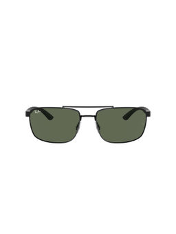 Ray-Ban - Unisex UV Protected Green Lens Rectangle Sunglasses - 0RB3737002/7160