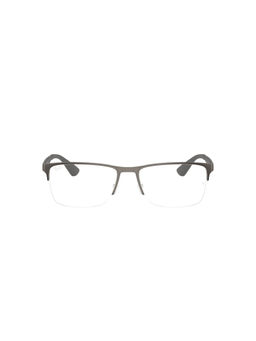 Ray-Ban - Unisex Grey Rectangle Eyeglass Frames - 0RX6335285558