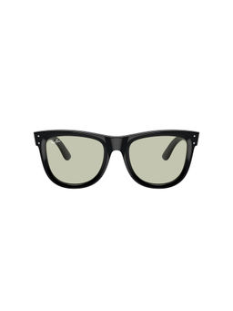 Ray-Ban - Reverse Unisex UV Protected Green Lens Square Sunglasses - 0RBR0502S6677/250