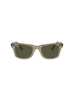 Ray-Ban - Unisex UV Protected Green Lens Square Sunglasses - 0RB214013873150