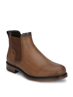 Delize - Solid Tan Chelsea Boots