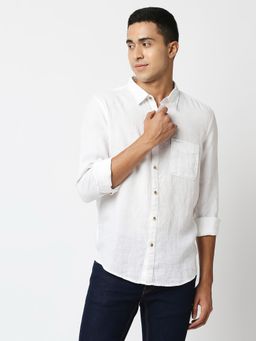 Pepe Jeans - Kingsman Pure Linen White Shirt