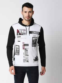 Pepe Jeans - Renfro Hooded Black T-Shirt