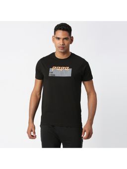 Pepe Jeans - Evan Placement Print Black T-Shirt