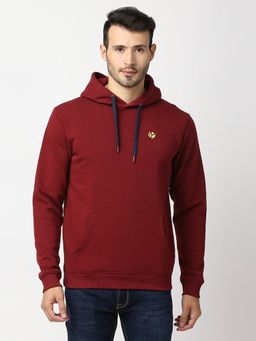 Pepe Jeans - Billi Hooded Burgundy Sweatshirt