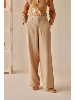 Sage By Mala - Sable Beige Formal Trouser
