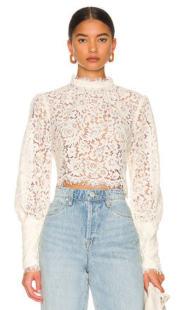 Bardot - Georgia Lace Top