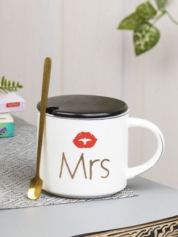 Voncasa - Coffee Mug with Lid (420 Ml)