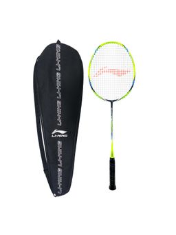 Li-Ning - Turbo X 80 -II Strung Badminton Racquet (Black, Blue, Green 86 g)