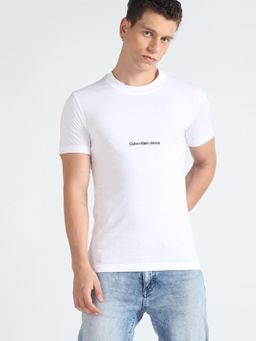 Calvin Klein - Men White Colour T-Shirt