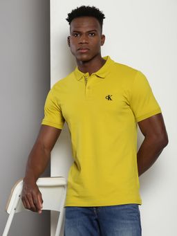 Calvin Klein - Men Yellow Polo T-Shirt