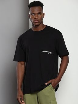 Calvin Klein - Men Black Colour T-Shirt