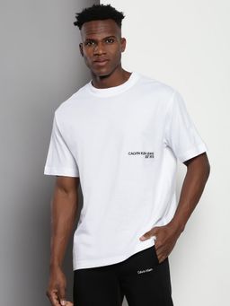 Calvin Klein - Men White Colour T-Shirt