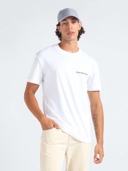 Calvin Klein - Men White Colour T-Shirt