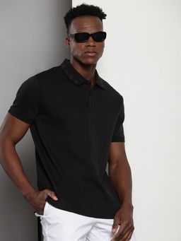 Calvin Klein - Men Black Polo T-Shirt