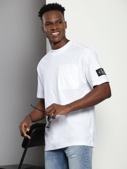 Calvin Klein - Men White Colour T-Shirt
