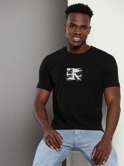 Calvin Klein - Men Black Colour T-Shirt