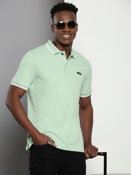 Calvin Klein - Men Green Polo T-Shirt