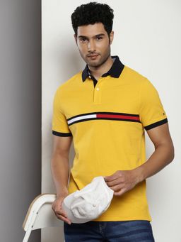 Tommy Hilfiger - Menswear Yellow Polo T-Shirt