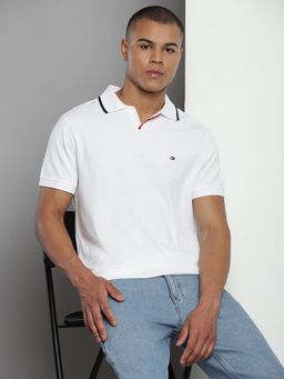 Tommy Hilfiger - Menswear White Polo T-Shirt