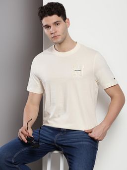 Tommy Hilfiger - Menswear Off White Colour T-Shirt