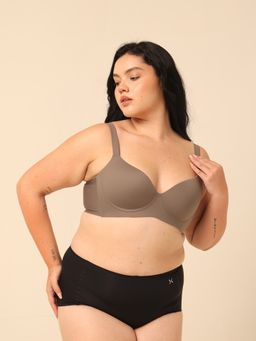 Krvvy - Airsoft Women's Black High Coverage Seamless and Breathable Fit Boy Shorts