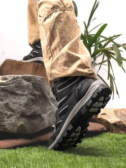 Bacca Bucci - ENDURO High-Top Outdoor Black Trekking Boots