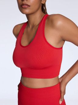 FEIER - Red Tidal Sports Bra