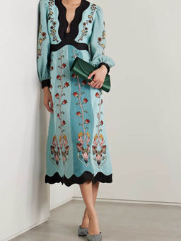 FancyPants - Blue Shaisha Midi Dress