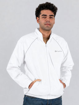 THE HOLISTIK - White Disguise Windbreaker 2.0 Jacket Backpack