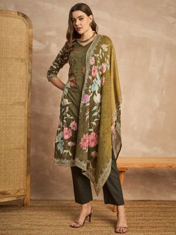 CHETI - Women Straight Kurta and Pant with Dupatta