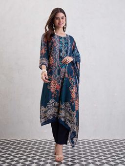 CHETI - Women Straight Kurta and Pant with Dupatta