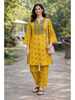 Nayam by lakshita - Embroidered Yoke Co-Ord Set