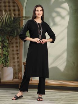 Nayam by lakshita - Solid A-Line Co-Ord Set