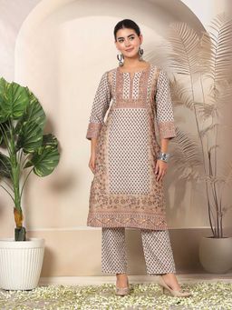 Nayam by lakshita - Placement Floral Printed Co-Ord Set for Women