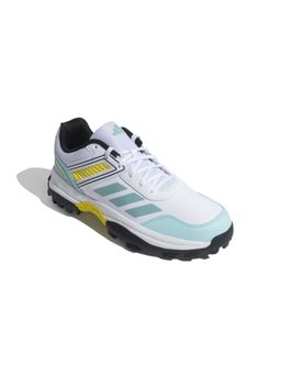 adidas - Cri Yard Unisex White & Grey Cricket Shoes