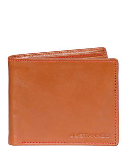 Justanned - Mens Leather Tangerine Wallet