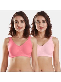 Sonari - Apple Womens Non Padded Regular Bra - Multi-Color (Pack of 2)