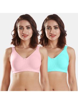 Sonari - Apple Womens Non Padded Regular Bra - Multi-Color (Pack of 2)
