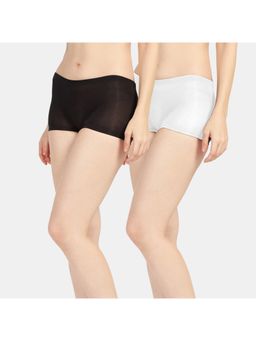 Sonari - Bree Womens Cotton Spandex Boyshorts Panties - Multi-Color (Pack of 2)