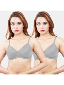 Sonari - Coco Womens Padded T-Shirt Bra - Grey (Pack of 2)